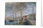 Flood at Moret (Inondation à Moret), 1879 by Alfred Sisley
