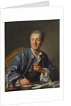 Portrait of Denis Diderot (1713?1784), 1767 by Louis Michel Van Loo