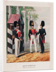 The Semenovsky Life-Guards Regiment, First quarter of 19th cen by Horace Vernet