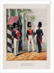 The Semenovsky Life-Guards Regiment, First quarter of 19th cen by Horace Vernet