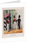 The Semenovsky Life-Guards Regiment, First quarter of 19th cen by Horace Vernet