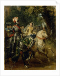Cavalcade, ca 1842 by Horace Vernet