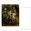 Cavalcade, ca 1842 by Horace Vernet