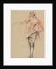 Study of a Standing Dancer with an Outstretched Arm, 1710 by Jean Antoine Watteau
