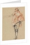 Study of a Standing Dancer with an Outstretched Arm, 1710 by Jean Antoine Watteau