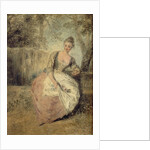 L?Amante inquiète, 1716-1720 by Jean Antoine Watteau