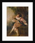 Mezzetino by Jean Antoine Watteau