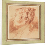 Study of Womans Head, c. 1725 by Jean Antoine Watteau