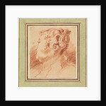Study of Womans Head, c. 1725 by Jean Antoine Watteau