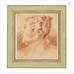 Study of Womans Head, c. 1725 by Jean Antoine Watteau