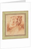 Study of Womans Head, c. 1725 by Jean Antoine Watteau