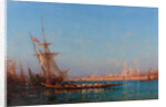 View of Istanbul, Second Half of the 19th cen by Felix-Francois George Ziem