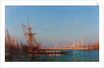 View of Istanbul, Second Half of the 19th cen by Felix-Francois George Ziem