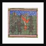 Apocalypse, Detail: Demons falling from heaven, ca 1370-1375 by Anonymous