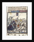 Crusaders and Saracen Fighting during the Third Crusade by Anonymous