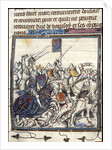 Crusaders and Saracen Fighting during the Third Crusade by Anonymous