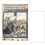 Crusaders and Saracen Fighting during the Third Crusade by Anonymous