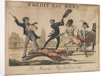 Crédit est Mort (Credit is dead), Early 19th cen by Anonymous