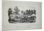 Battle between Russian troops and French cavalry near Ostrovno 25-26 July 1812 by Anonymous