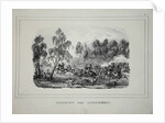 Battle between Russian troops and French cavalry near Ostrovno 25-26 July 1812 by Anonymous