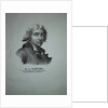 Portrait of the poet and dramatist Marie-Joseph Chénier by Anonymous