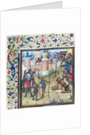 The Siege of Antioch. Miniature from the Historia by William of Tyre by Anonymous