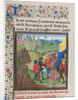 The Embassy of Peter the Hermit and Herluin to Kerbogha. Miniature from the Historia by William of Tyre, 1460s by Anonymous