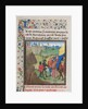 The Embassy of Peter the Hermit and Herluin to Kerbogha. Miniature from the Historia by William of Tyre, 1460s by Anonymous