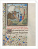 Bohemond I of Antioch traveled back to Apulia. Miniature from the Historia by William of Tyre, 1460s by Anonymous