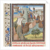 Start to the Fourth Crusade. Miniature from the Historia by William of Tyre, 1460s by Anonymous