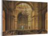 Church service in the Saint Isaacs Cathedral in Saint Petersburg, 1850s by Charles-Claude Bachelier