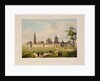 View of the Novodevichy Convent in Moscow, 1840s by Charles-Claude Bachelier
