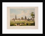 View of the Novodevichy Convent in Moscow, 1840s by Charles-Claude Bachelier