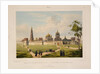 View of the Novodevichy Convent in Moscow, 1840s by Charles-Claude Bachelier