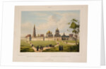 View of the Novodevichy Convent in Moscow, 1840s by Charles-Claude Bachelier