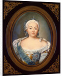 Portrait of Empress Elisabeth Petrovna by Jean-Henri Benner