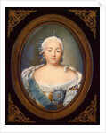 Portrait of Empress Elisabeth Petrovna by Jean-Henri Benner