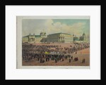 Nicholas Palace in the Moscow Kremlin (from a panoramic view of Moscow in 10 parts), ca 1848 by Philippe Benoist