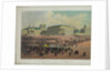 Nicholas Palace in the Moscow Kremlin (from a panoramic view of Moscow in 10 parts), ca 1848 by Philippe Benoist