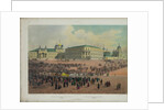 Nicholas Palace in the Moscow Kremlin (from a panoramic view of Moscow in 10 parts), ca 1848 by Philippe Benoist