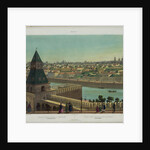 View of Zamoskvorechye from the Kremlin Wall (from a panoramic view of Moscow in 10 parts), ca 1848 by Philippe Benoist