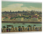View of Zamoskvorechye from the Kremlin Wall (from a panoramic view of Moscow in 10 parts), ca 1848 by Philippe Benoist