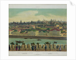 View of Zamoskvorechye from the Kremlin Wall (from a panoramic view of Moscow in 10 parts), ca 1848 by Philippe Benoist