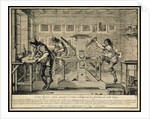 Workshop of an Engraver, 1642 by Abraham Bosse