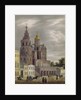 The Church of the Dormition of the Theotokos at the Pokrovka Street in Moscow, 1825 by Auguste Jean Baptiste Antoine Cadolle