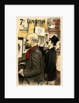 7me Exposition du Salon des 100 Decembre 1894 (Poster), 1894 by Frederic-Auguste Cazals