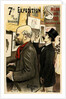 7me Exposition du Salon des 100 Decembre 1894 (Poster), 1894 by Frederic-Auguste Cazals