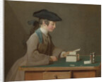 The House of Cards, c. 1736 by Jean-Baptiste Siméon Chardin