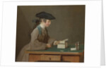 The House of Cards, c. 1736 by Jean-Baptiste Siméon Chardin