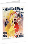 ThÃ©atre de l'opÃ©ra. Bal masquÃ© (Poster) by Jules Cheret